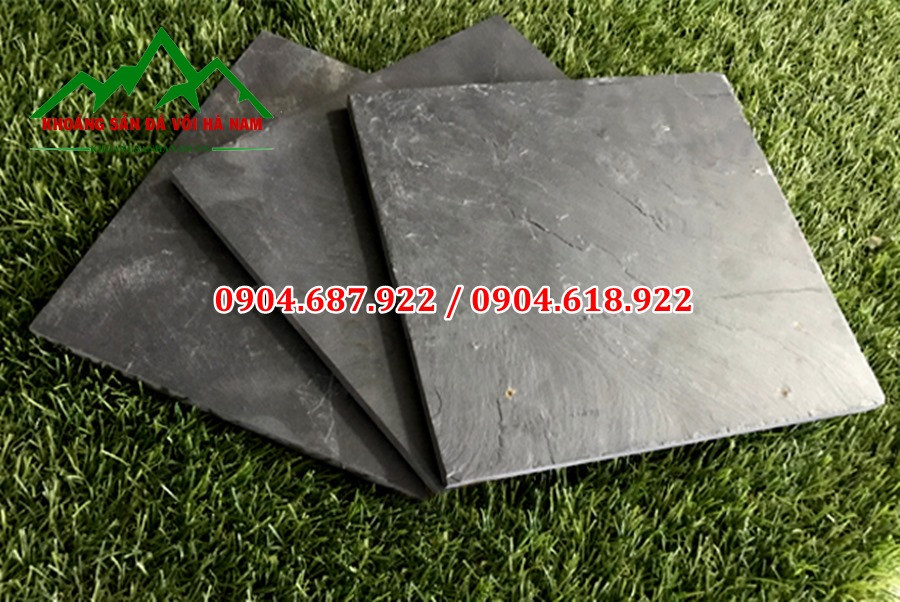 đá slate đen vảy đồng
