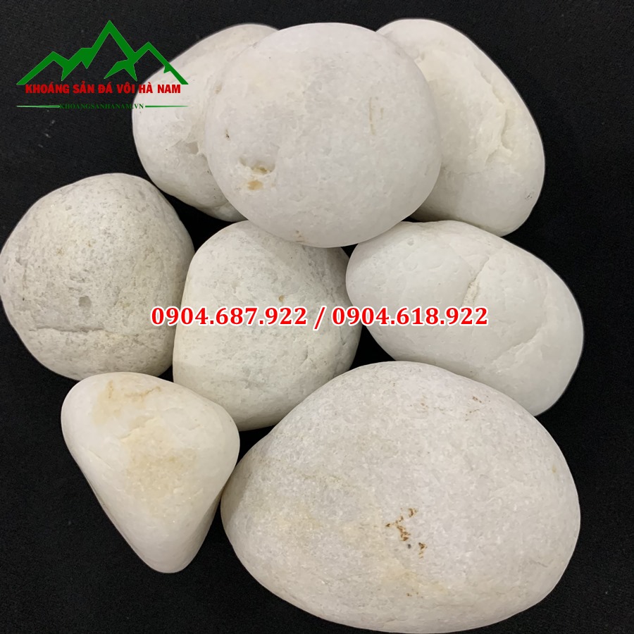 sỏi trắng trang trí