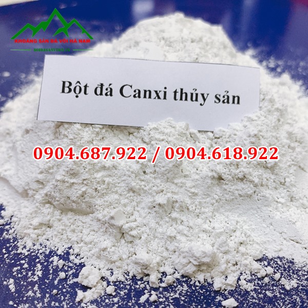 bột đá khoáng canxi thủy sản