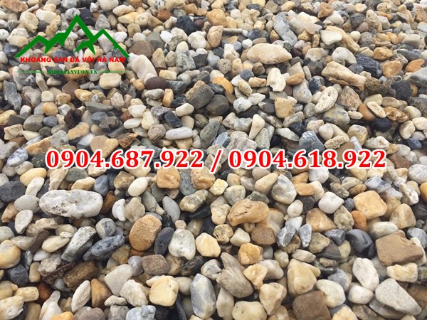 bán sỏi sông rải sân vườn