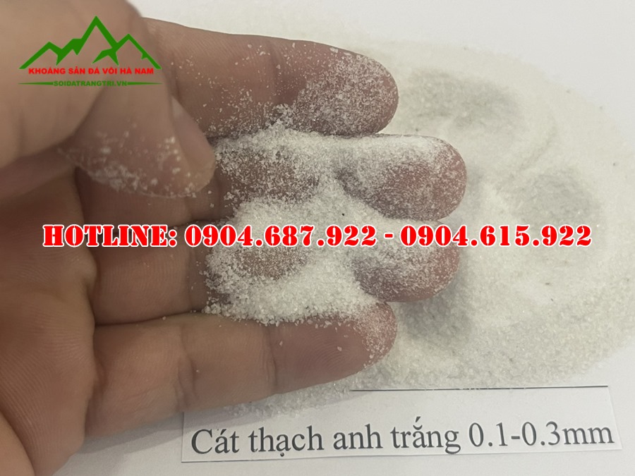 cát thạch anh 0.1-0.3mm