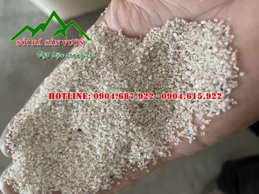 bán cát thạch anh pha sơn
