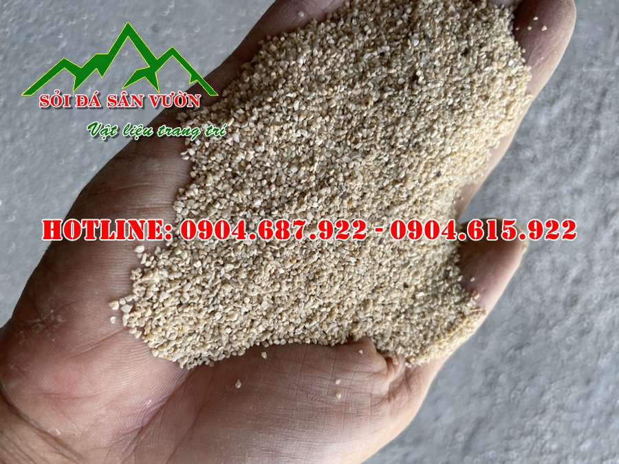 Mẫu cát thạch anh sấy khô