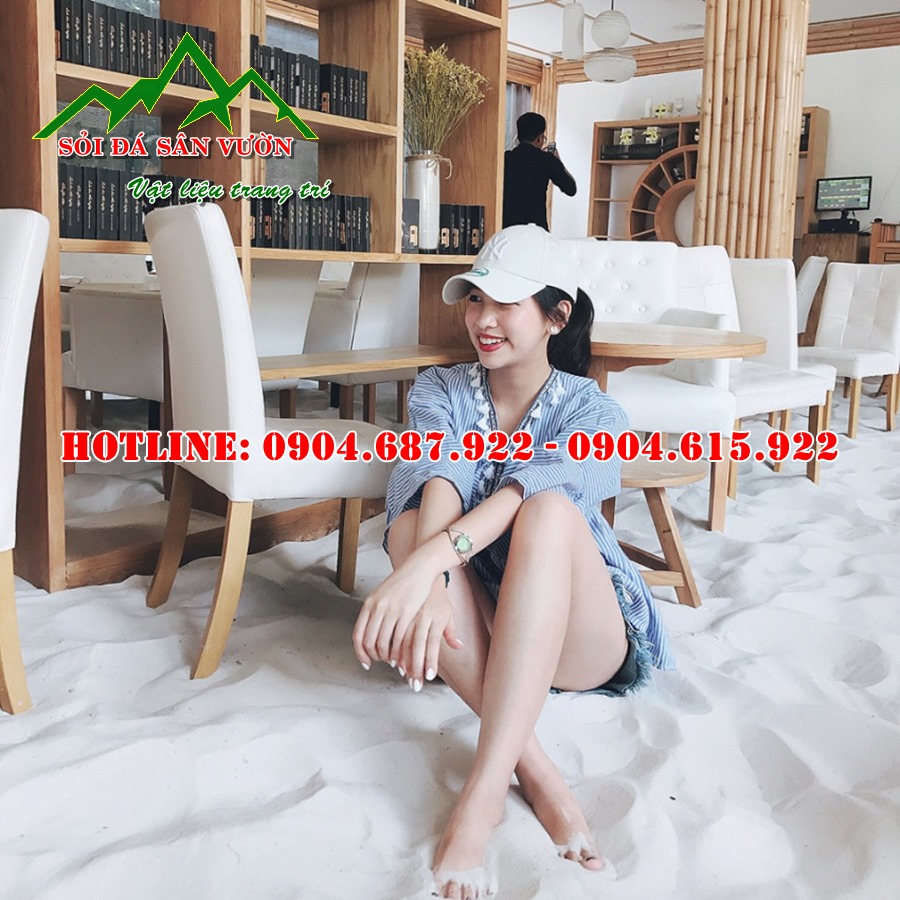 bán cát trắng làm quán cafe tại miền nam