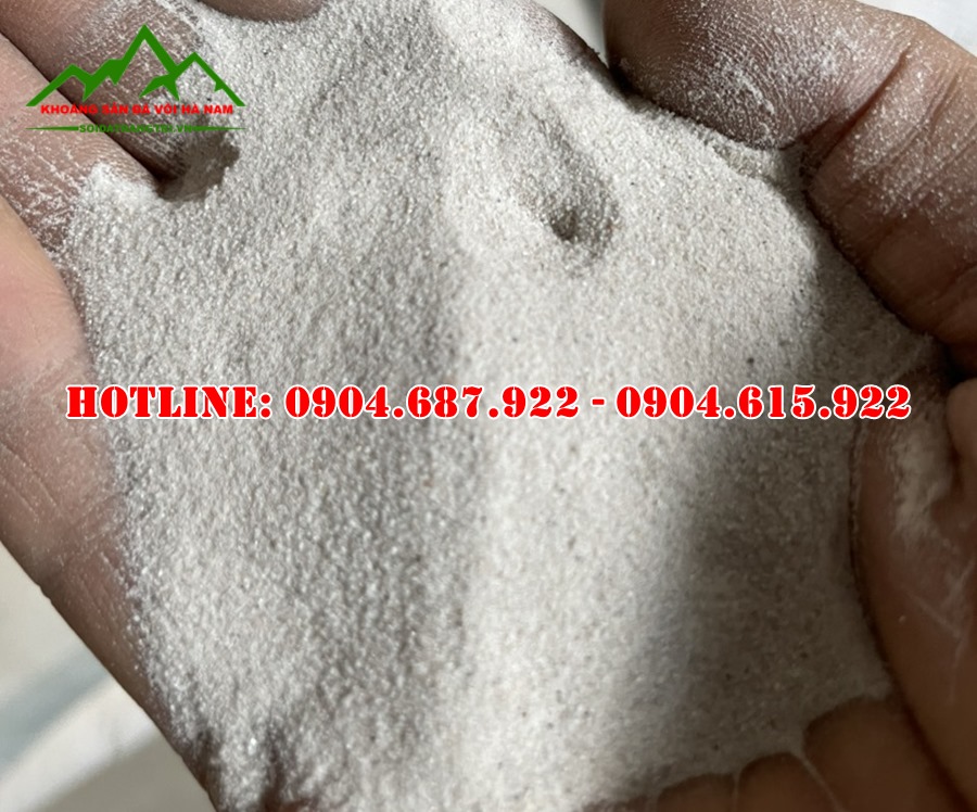 cát thạch anh trắng