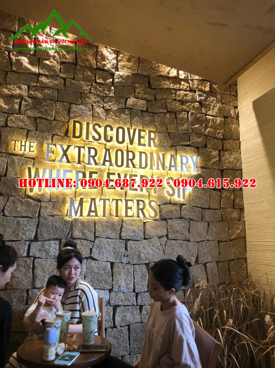 mẫu đá rối ốp tường đẹp