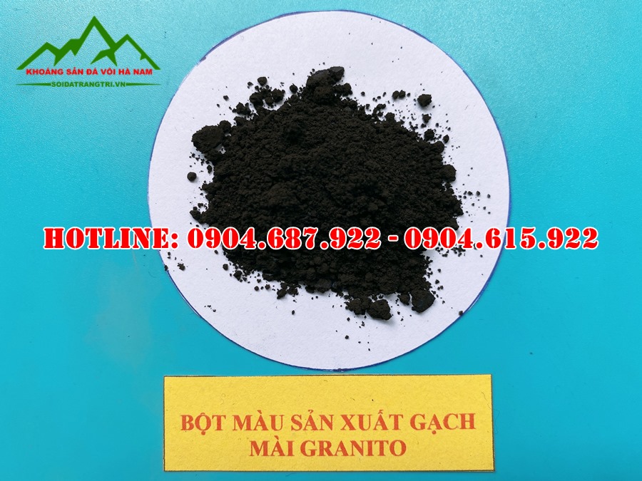 bột màu oxit sắt đen