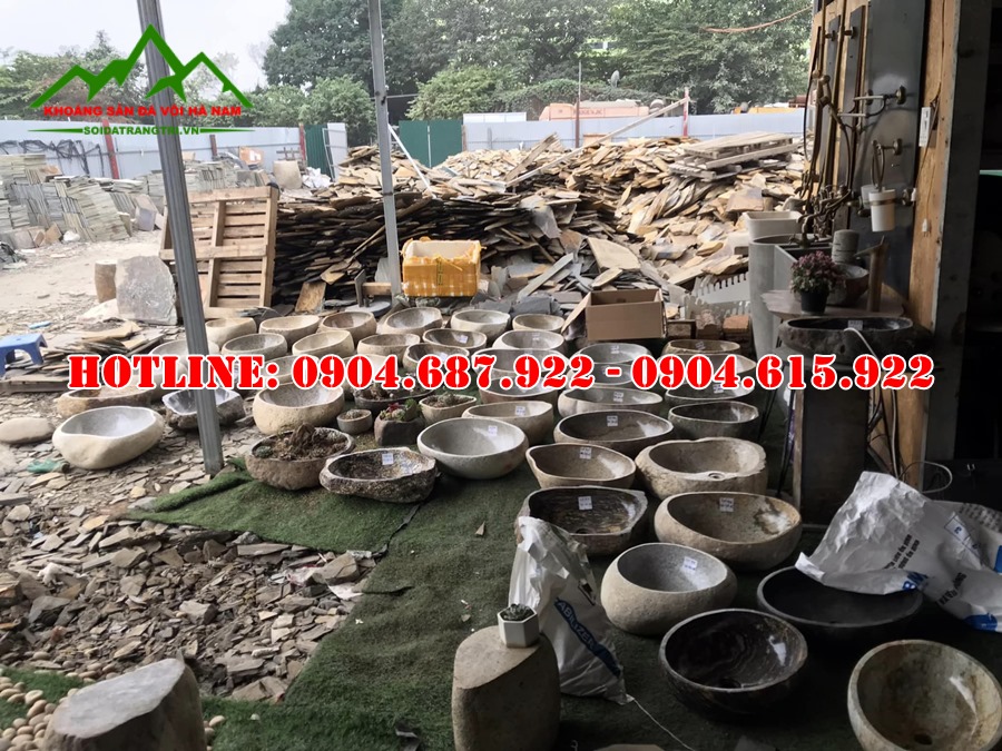 phân phối lavabo đá cuội