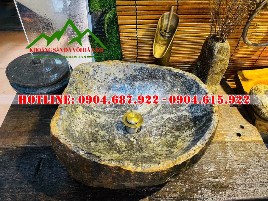 mẫu lavabo đá cuội đẹp