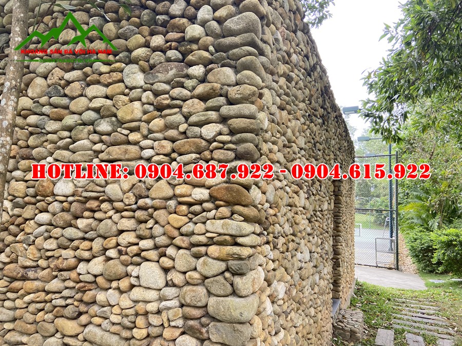 Cung cấp đá cuội xây tường