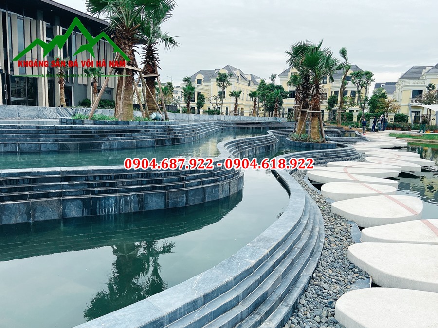 Bán sỏi đen trang trí đẹp