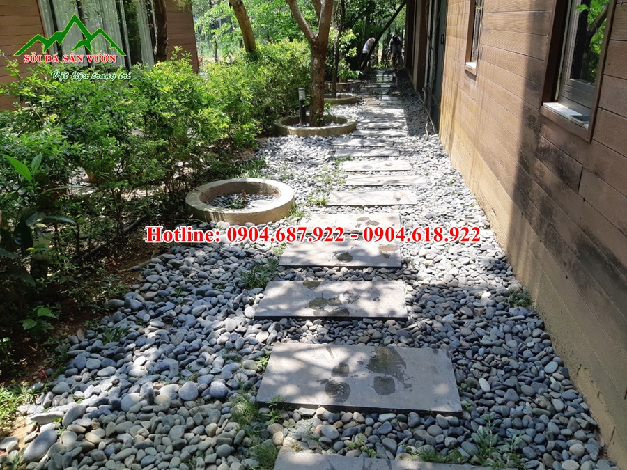 Sỏi rải trang trí đẹp