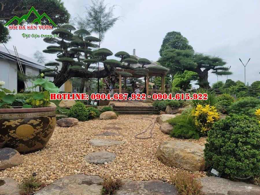 phân phối sỏi trang trí tại hà nội