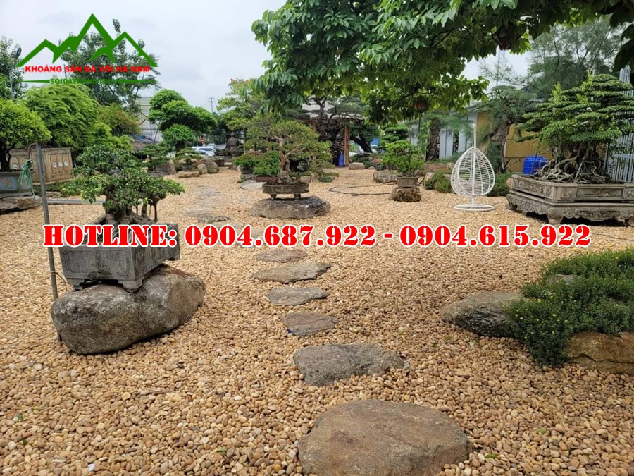 Cung cấp sỏi rải nền sân vườn