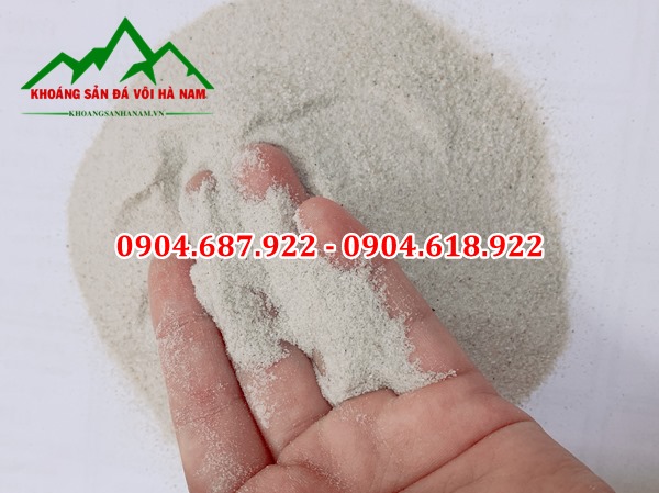 cát trắng mịn làm khuôn đúc