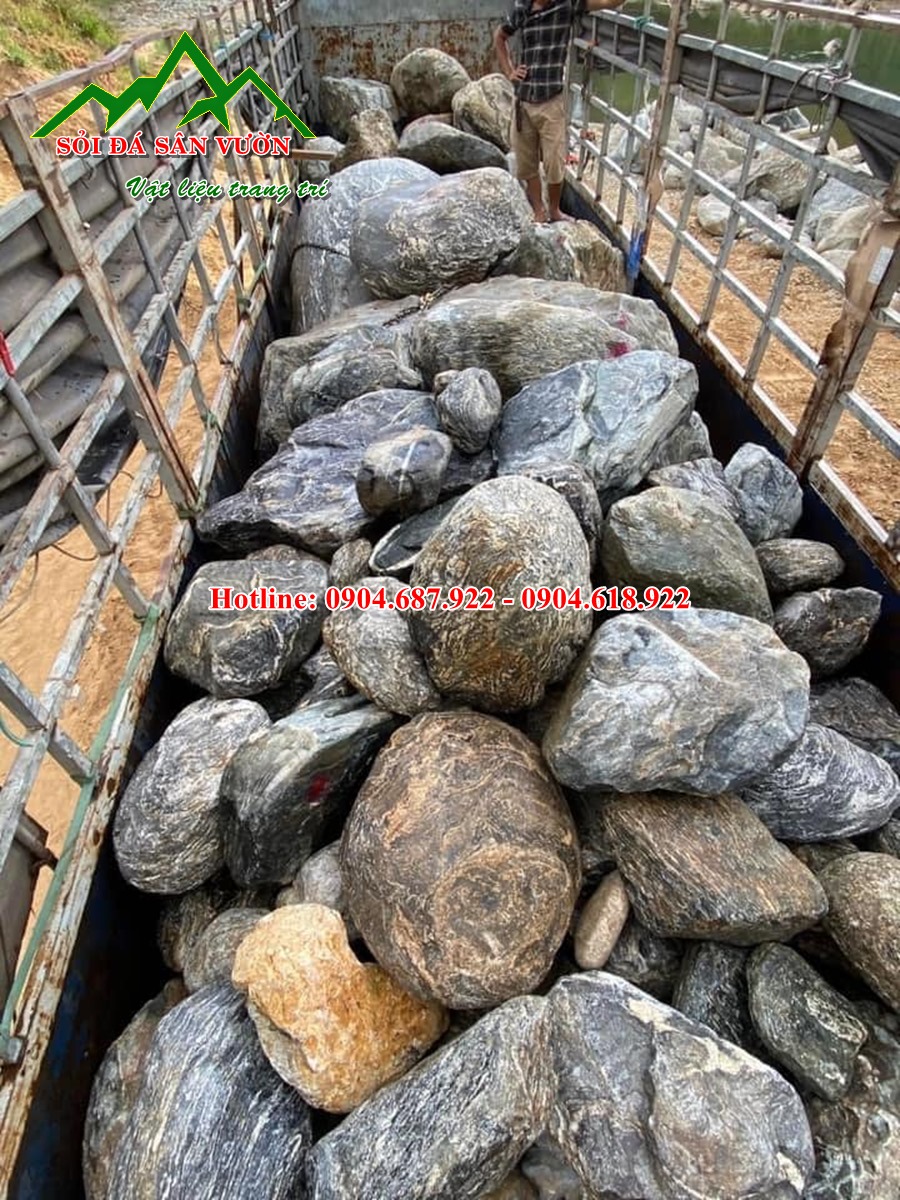 Cung cấp đá cuội vân mây