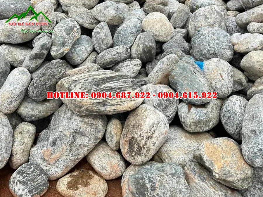 Bán đá cuội vân mây đẹp