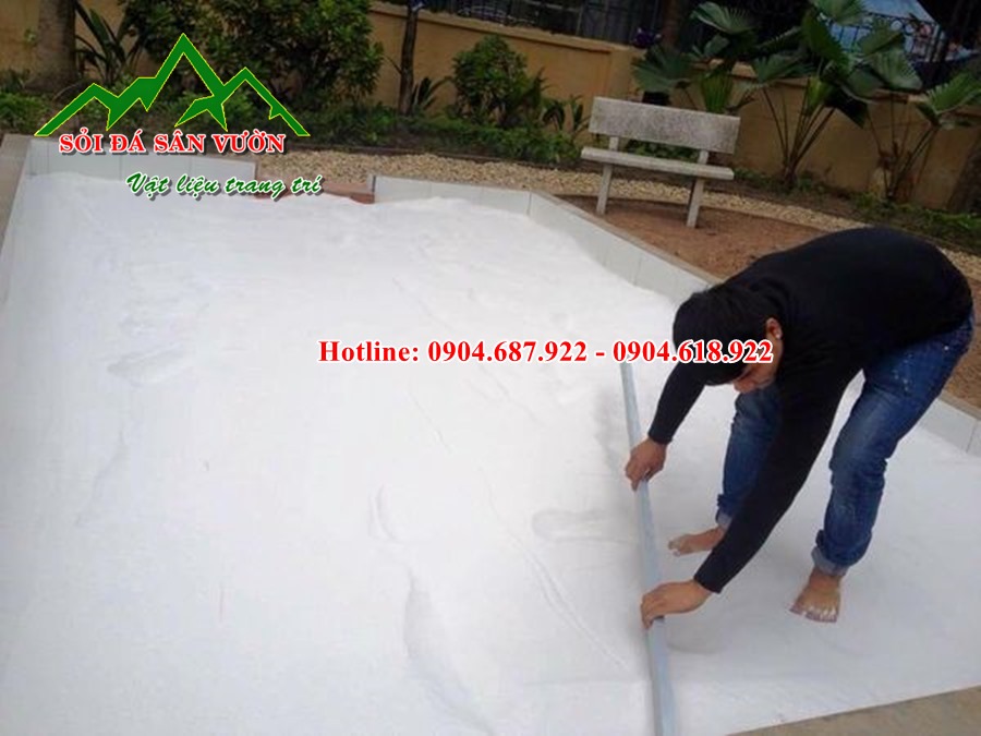 Cát trắng rải mộ giá rẻ nhất hà nội