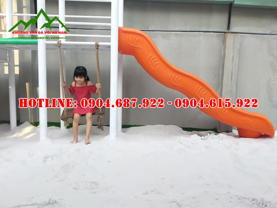 mẫu cát trắng sân chơi trẻ em