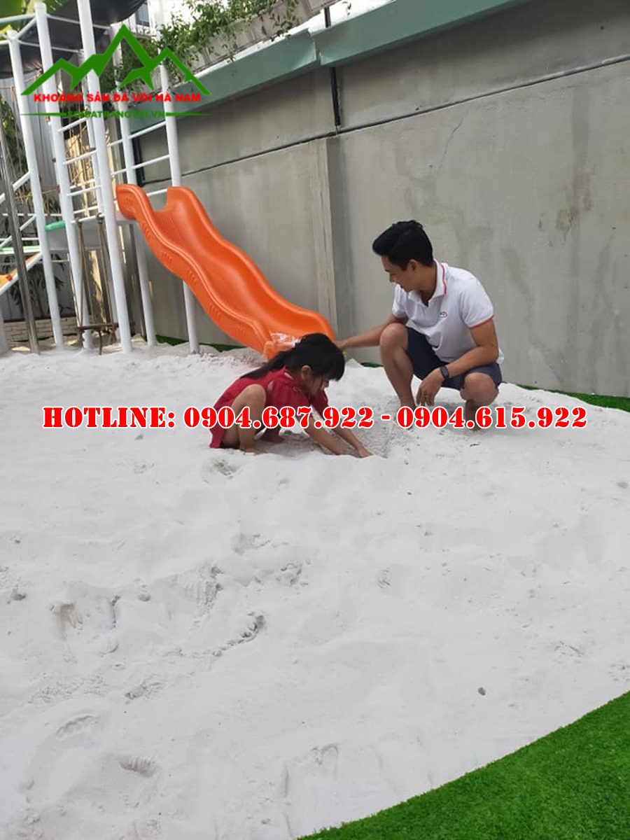 bán cát trắng sân chơi trẻ em