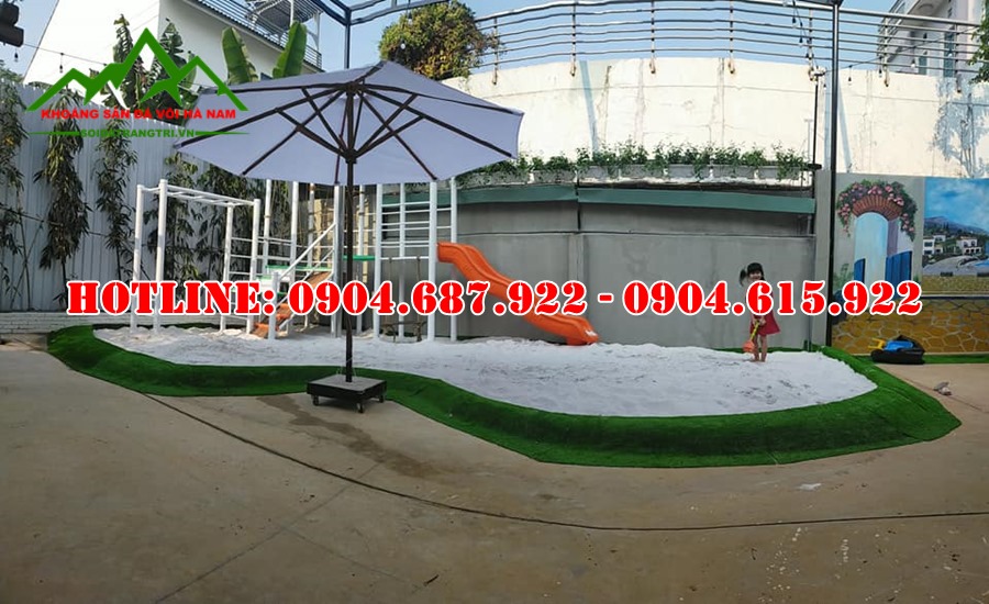 Cát trắng sân chơi trẻ em giá rẻ