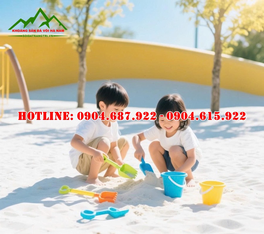 cát sân chơi trẻ em giá rẻ