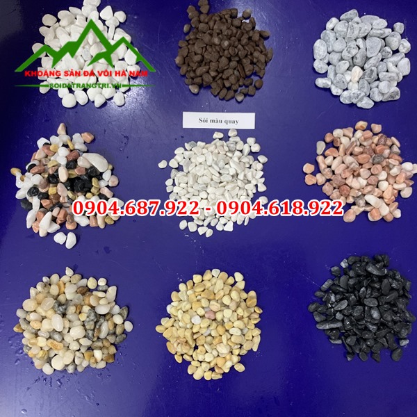 Các mẫu sỏi mini làm sàn đá rửa