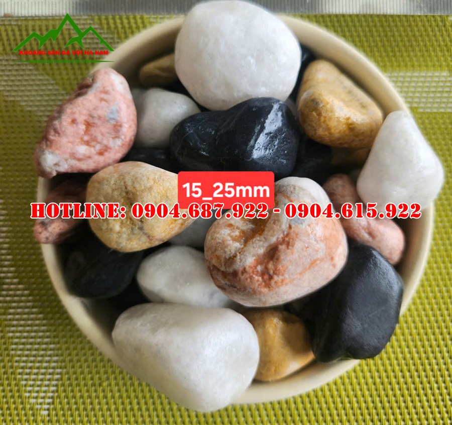 báo giá sỏi lẫn màu trang trí
