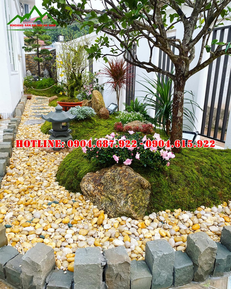Cung cấp sỏi rải sân vườn đẹp