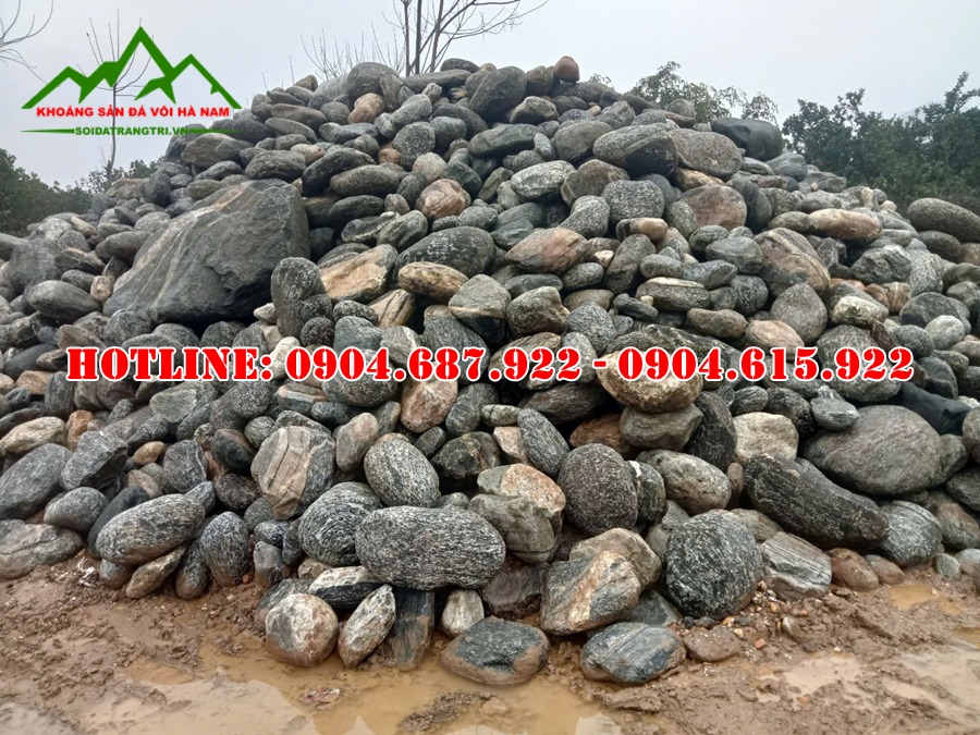 kho đá cuội vân mây
