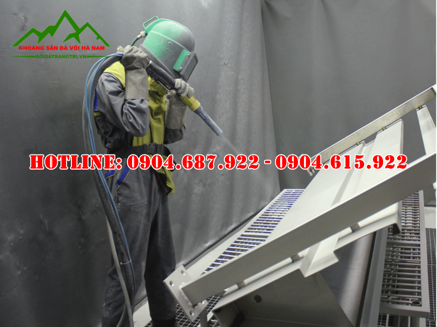 bán cát phun gỉ sét