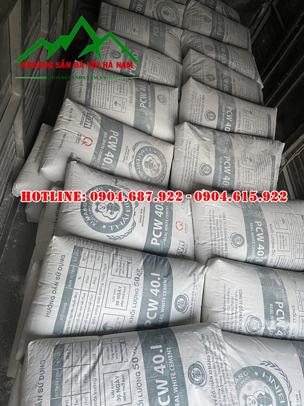 phân phối xi măng trắng