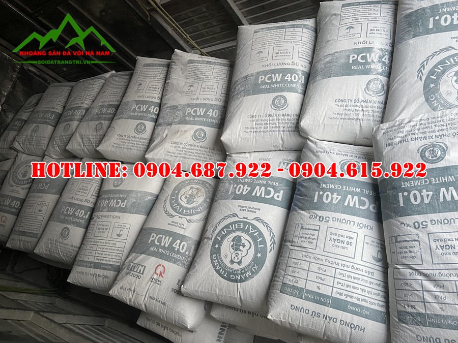 bán xi măng trắng
