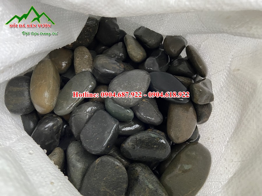 Mẫu sỏi cuội đen giá rẻ
