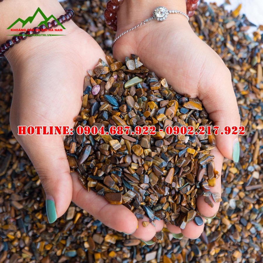 Vụn thạch anh mắt hổ 3mm
